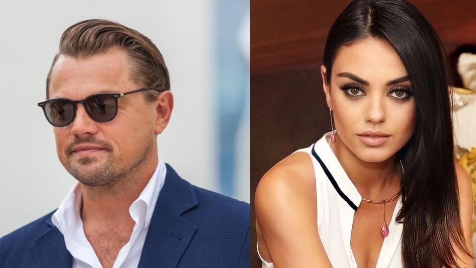 dicaprio a kunis