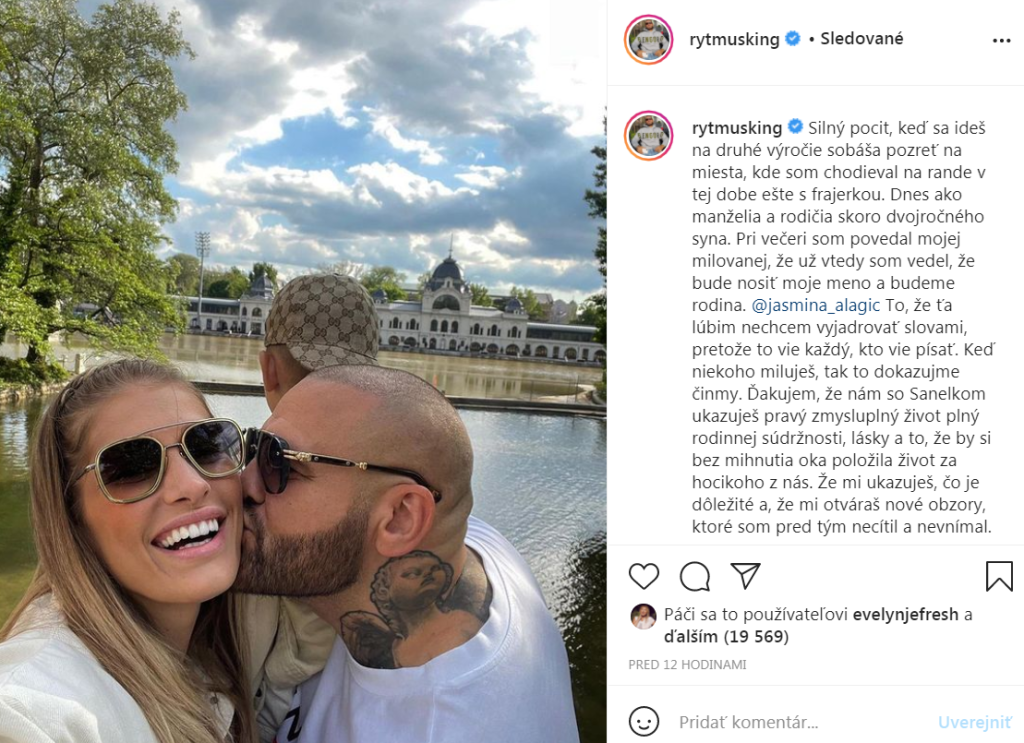 Rytmusove vyznanie lásky Jasmine