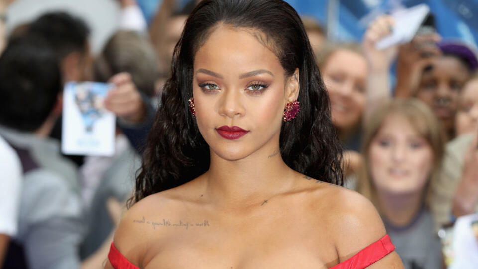 LONDON, ENGLAND - JULY 24: Rihanna attends the
