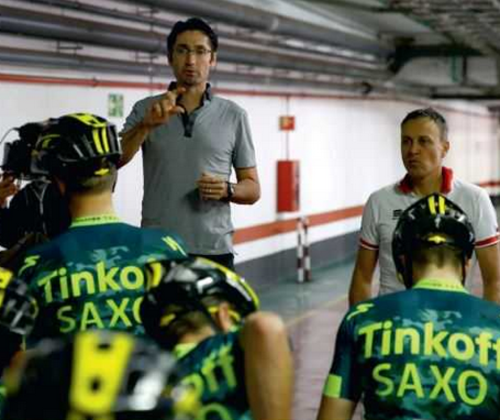 Saganove prvé zábery z prípravy tímu Tinkoff a novým trénerom Bobbym Julichom.