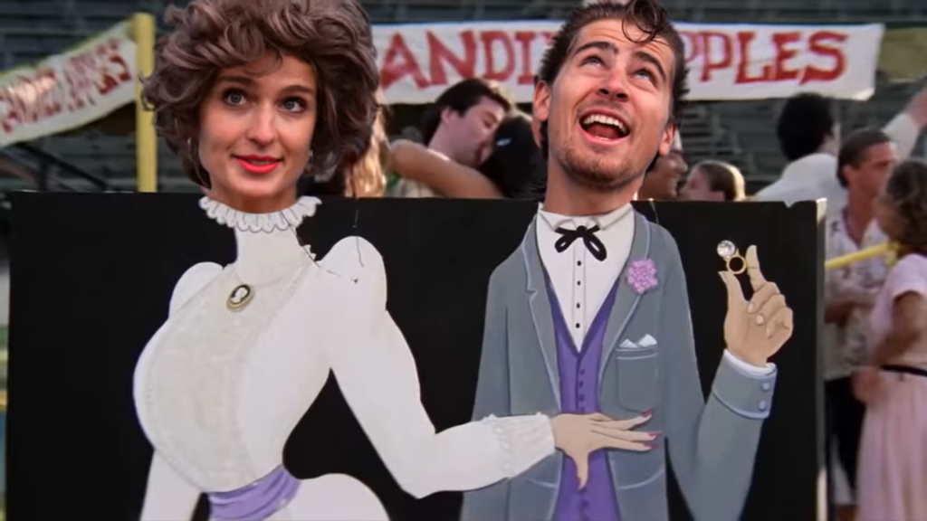 A takto video skončilo. Katka sa nechala nahovoriť na takéto predstavenie a išlo jej to fantasticky. Zdá sa, že ešte vtedy si Saganovci ešte perfektne rozumeli.