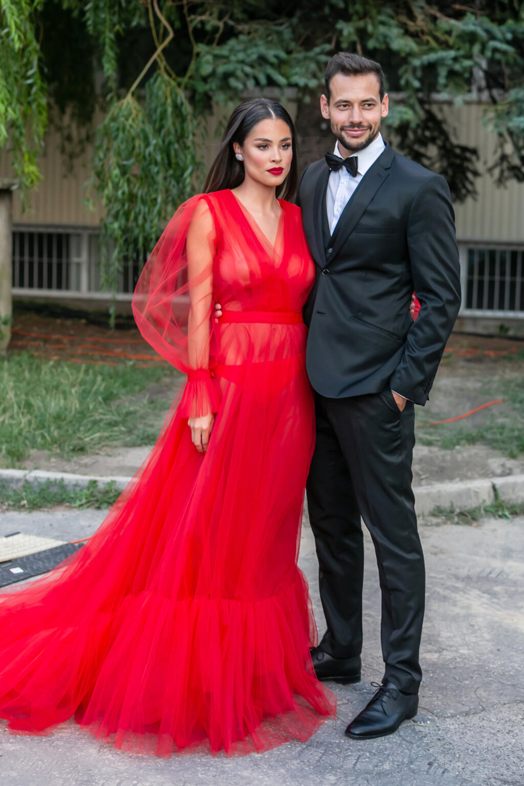 Na snímke pózuje Viktória Podmanická pred Miss Slovensko 2021.