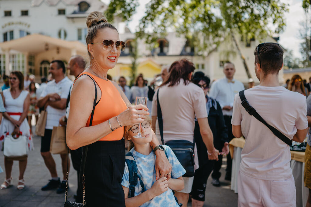 Yvonna Maléřová Krainvá si prišla do kúpeľov rovnako oddýchnuť.