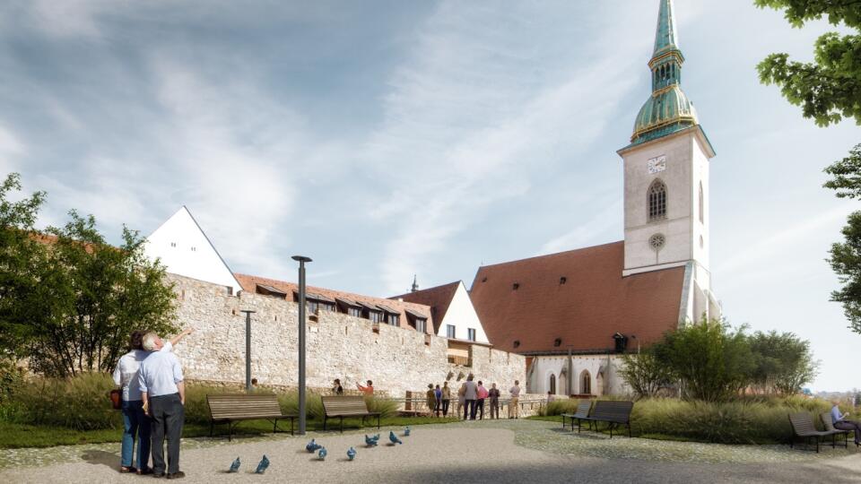 Časť Bratislavy nad Staromestskou ulicou sa zmení na Plató pre peších.