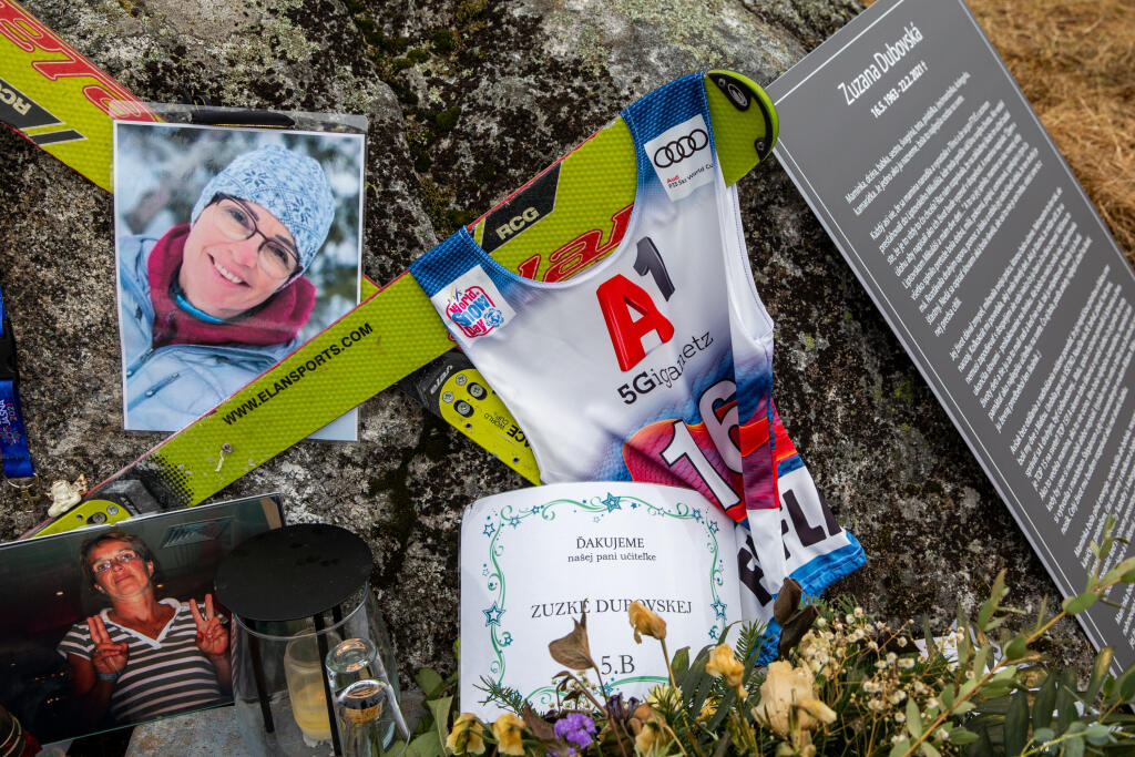 Lyžiarka Martina Dubovská zriadila pre svoju mamu pietne miesto neďaleko Jasnej.