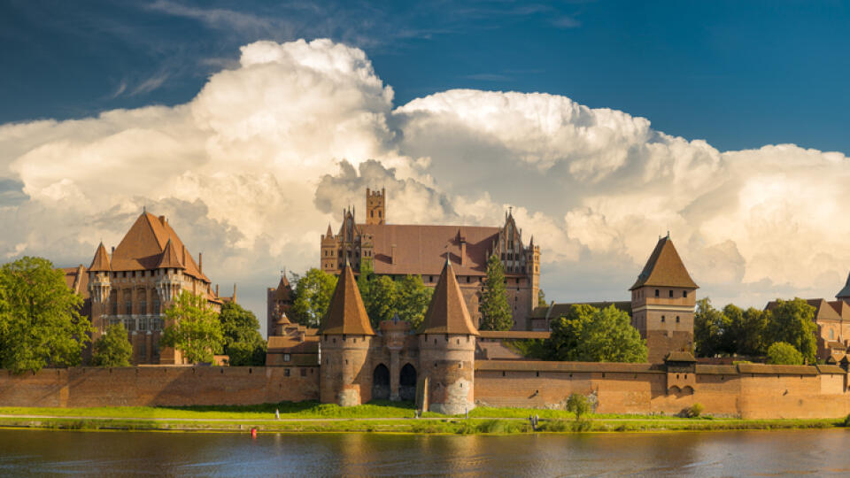 Hrad. Malbork.