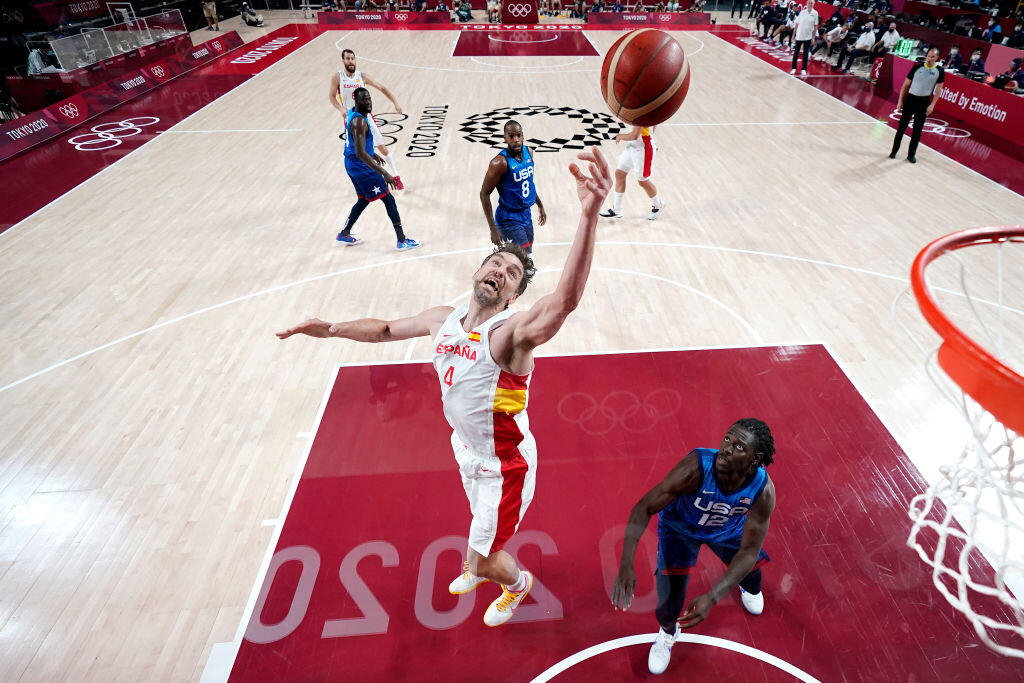 Pau Gasol štartoval aj na OH v Tokiu.Japan.