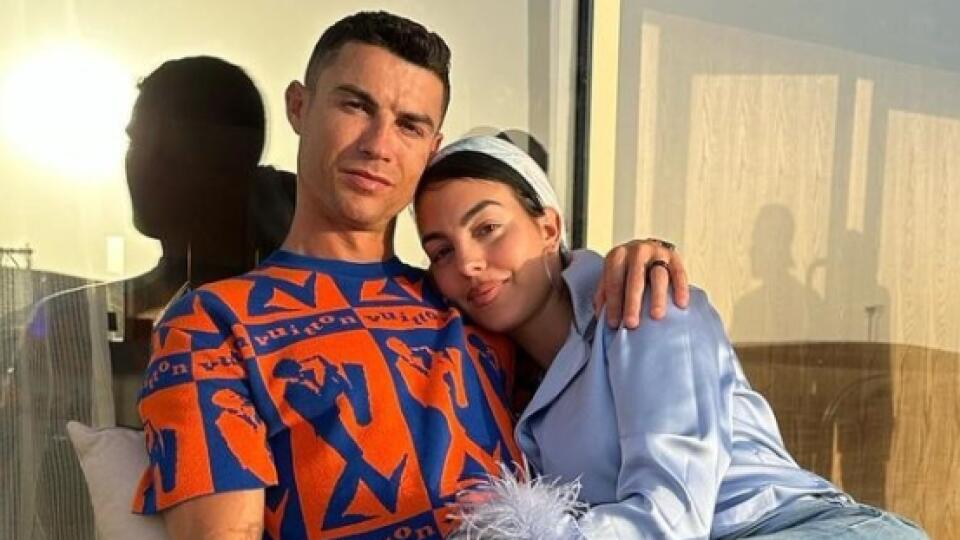 Cristiano Ronaldo a Georgina