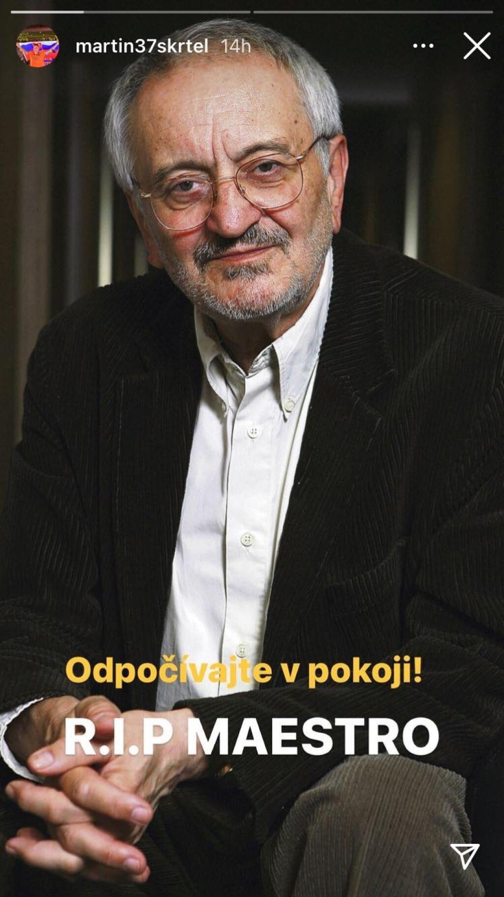 Športovci smútia za legendárnym Milanom Lasicom, na sociálnej sieti posielajú emotívne odkazy.