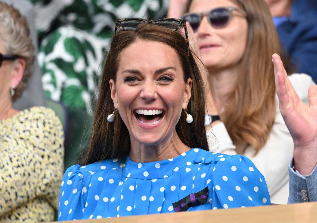 Vojvodkyňa Kate nie je typ fanúšika, ktorý zápasy sleduje potichu a bez emócií. Aj počas štvrťfinále Wimbledonu strúhala jednu grimasu za druhou a zápasy poriadne prežívala.