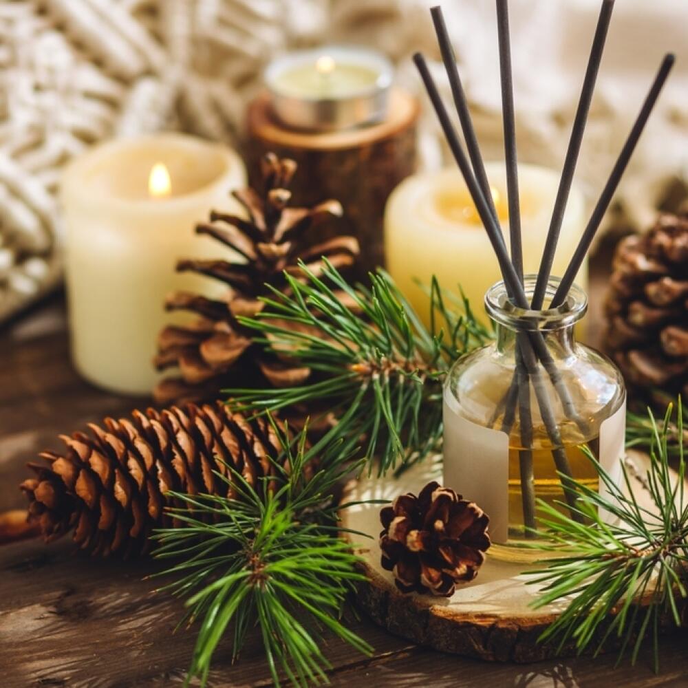 Christmas,Home,Aromatherapy.,Aroma,Diffuser,With,Pine,Extract,,Organic,Essential