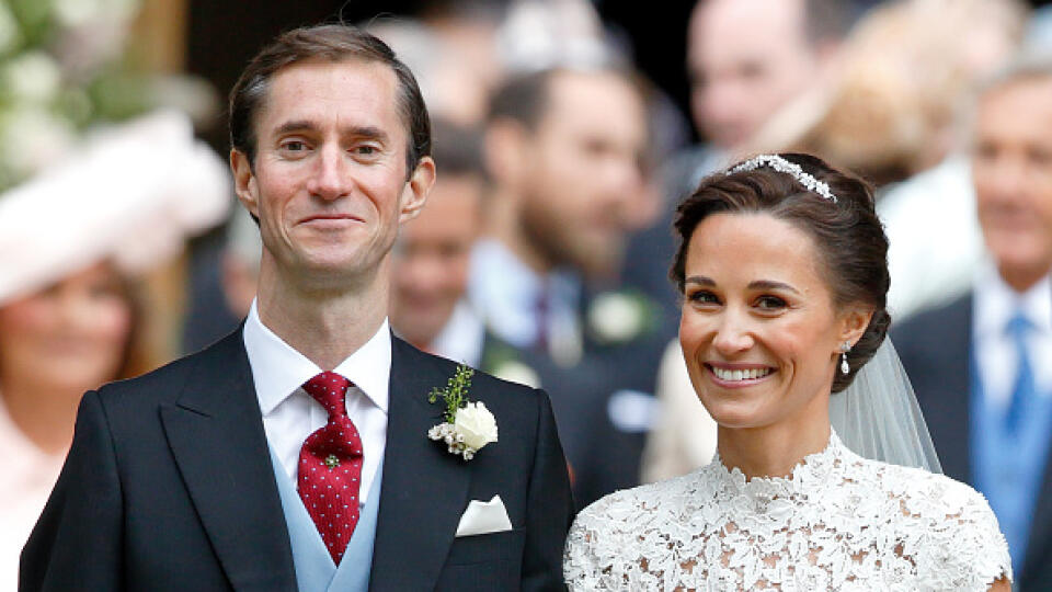 Pippa Middleton a James Matthews v ich svadobný deň