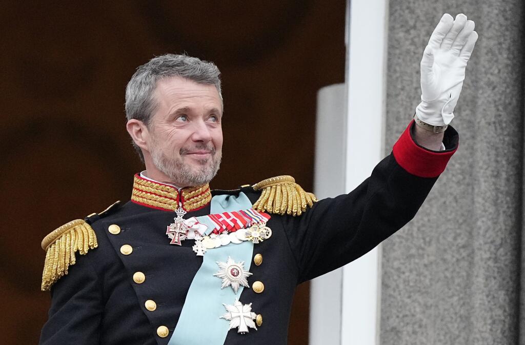 Nový dánsky panovník kráľ Frederik X.