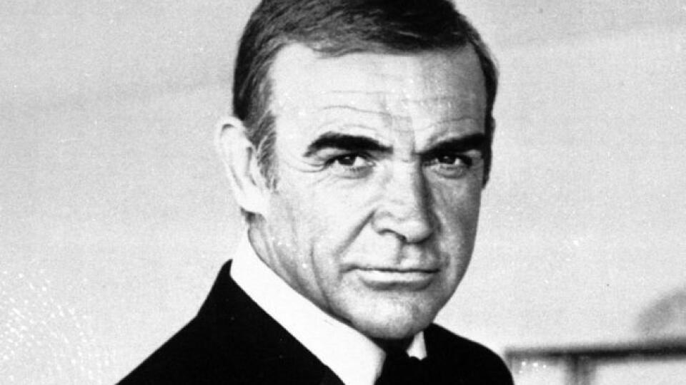 Sean Connery vo svojej najznámejšej úlohe - ako James Bond.