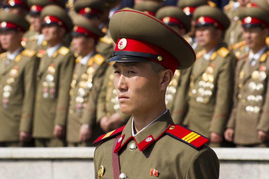 Pyongyang,,North,Korea,-,Circa,April,2012,:,North,Korean