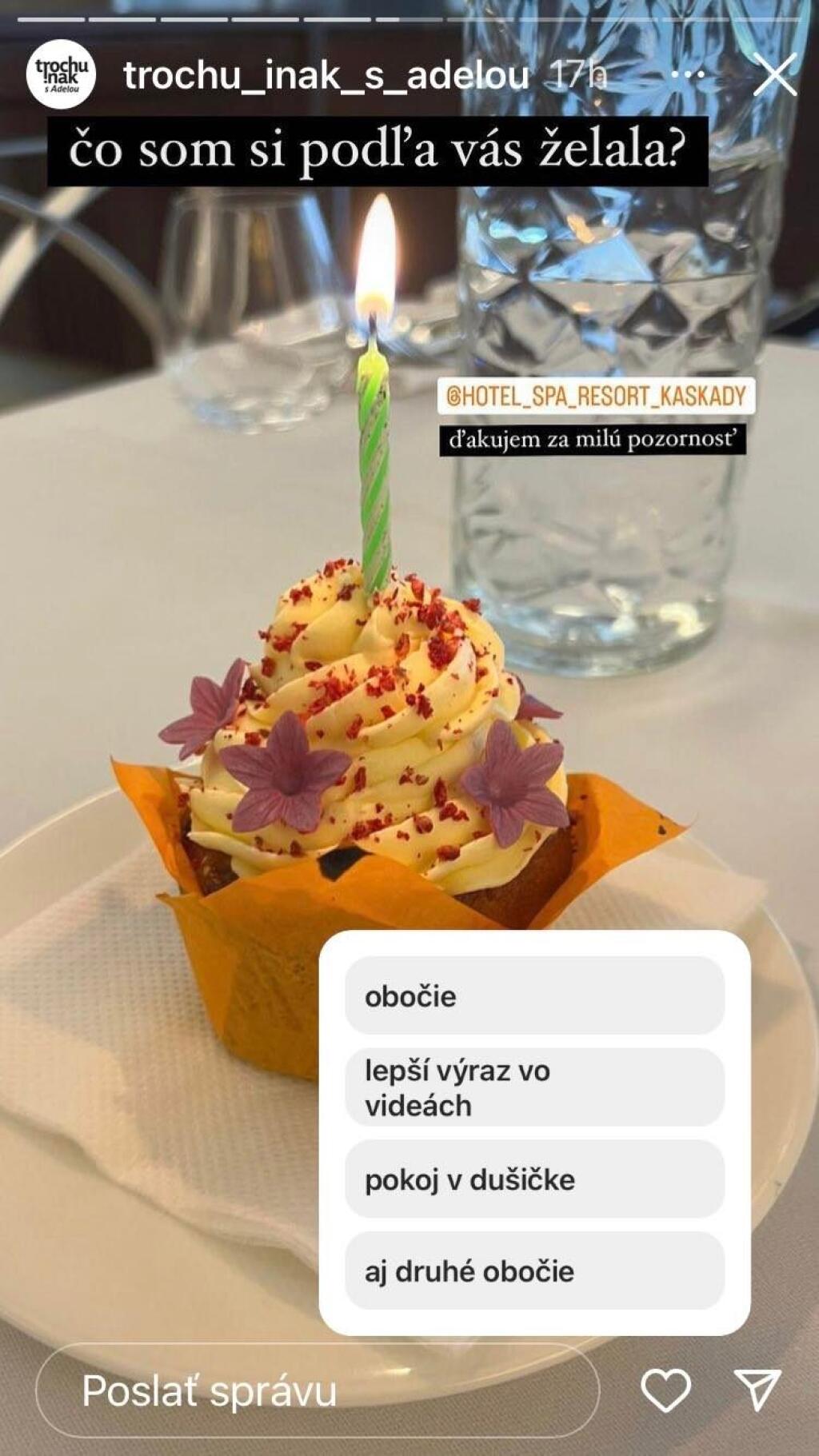 Adela Vinczeová oslávila 42. narodeniny na hoteli - romanticky s manželom Viktorom.