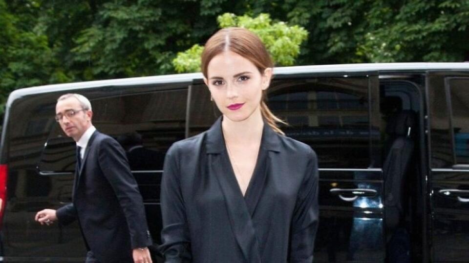 Emma Watson miluje francúzsku módu...