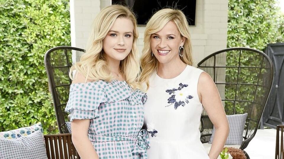 Reese Witherspoon (41)  & Ava (17) 