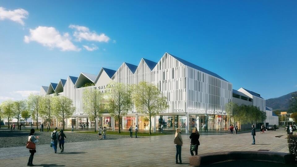 Galériu Martin otvoria v novembri, nahradí bývalý Prior - Nákupné centrum s plochou 12-tisíc štvorcových metrov ponúkne 60 prevádzok