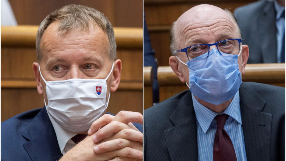 Boris Kollár a Alojz Baránik