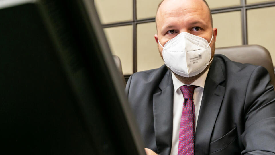 Na snímke je 2. zasadanie vlády pod vedením premiéra Eduarda Hegera.