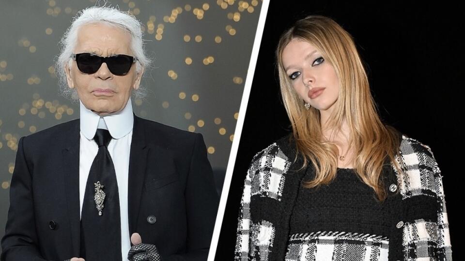 Karl Lagerfeld spoznal Apple Martin, keď mala len štyri roky.