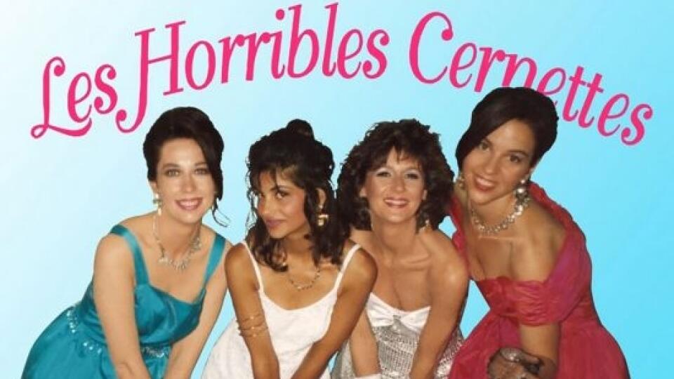 Les Horribles Cernettes: zľava Angela Higney, Michele de Gennaro, Colette Marx-Neilsen, Lynn Veronneau.