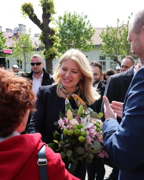 FOTO Prezidentka úraduje tento týždeň z Košíc: TAKTO sa s ňou prišli rozlúčiť VÝCHODNIARI!