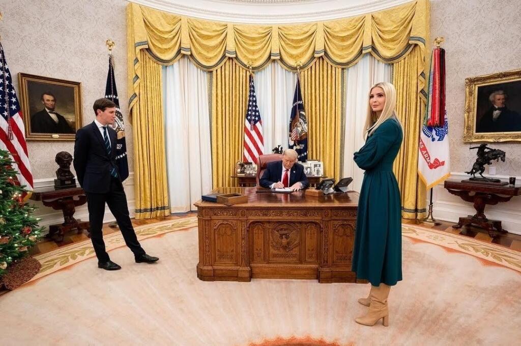 Ivanka Trump s rodinou