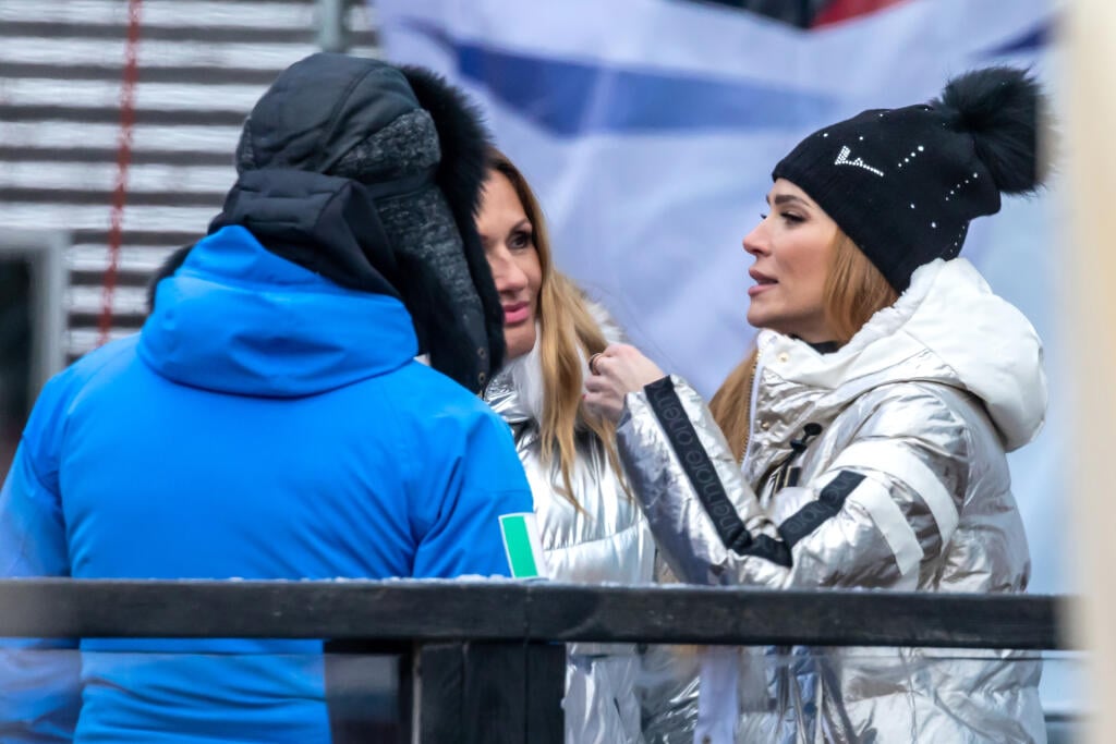Takto dnes krásna modelka sledovala slalom žien v Špindlerovom Mlyne