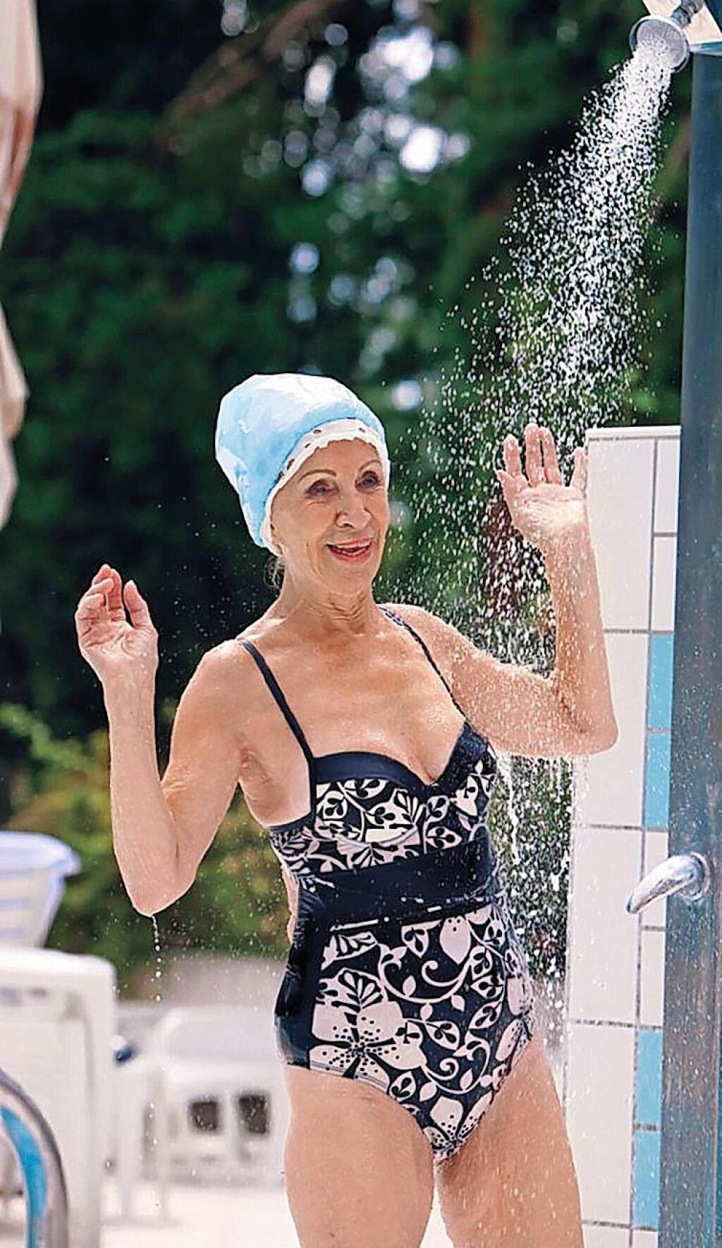 Marína si rada dopraje relax v milovaných kúpeľoch v Piešťanoch.