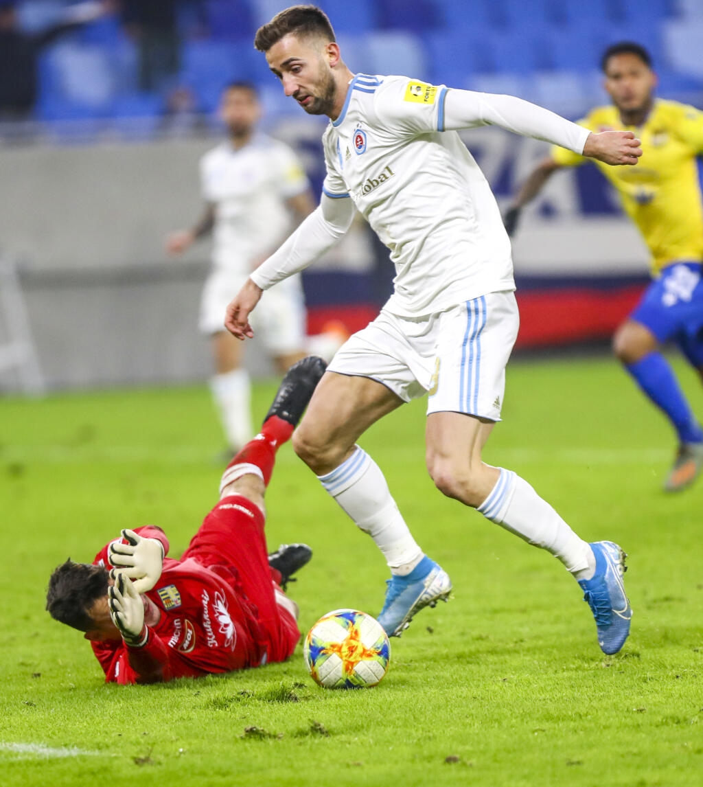 na snimke - ŠK Slovan Bratislava - FC DAC 1904 Dunajská Streda - Fortuna Liga 2019-2020