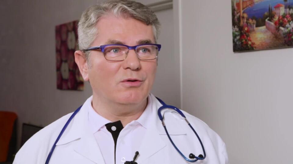 Bývalý moderátor a gastroenterológ Miloš Bubán.