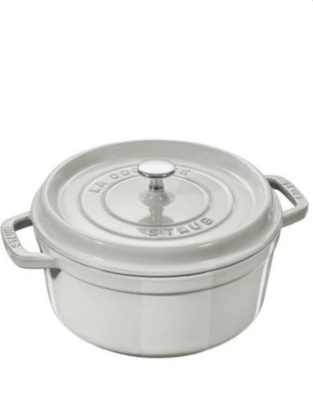 Liatinový hrniec s pokrievkou, Staub Cocotte, Potten & Pannen, 208 eur
