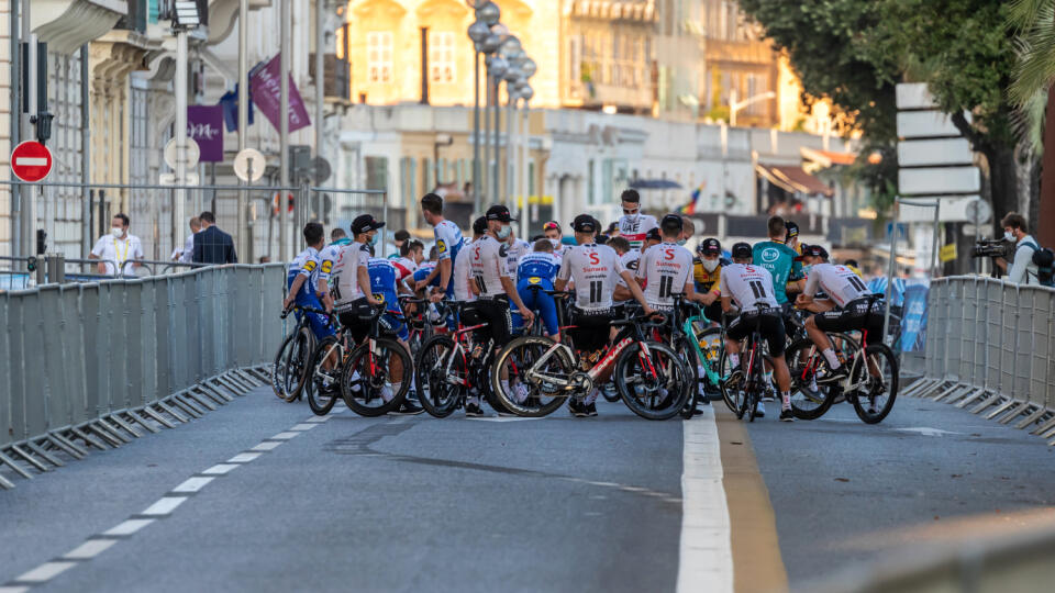 Na snímke prvý deň na Tour de France, otvárací ceremoniál.