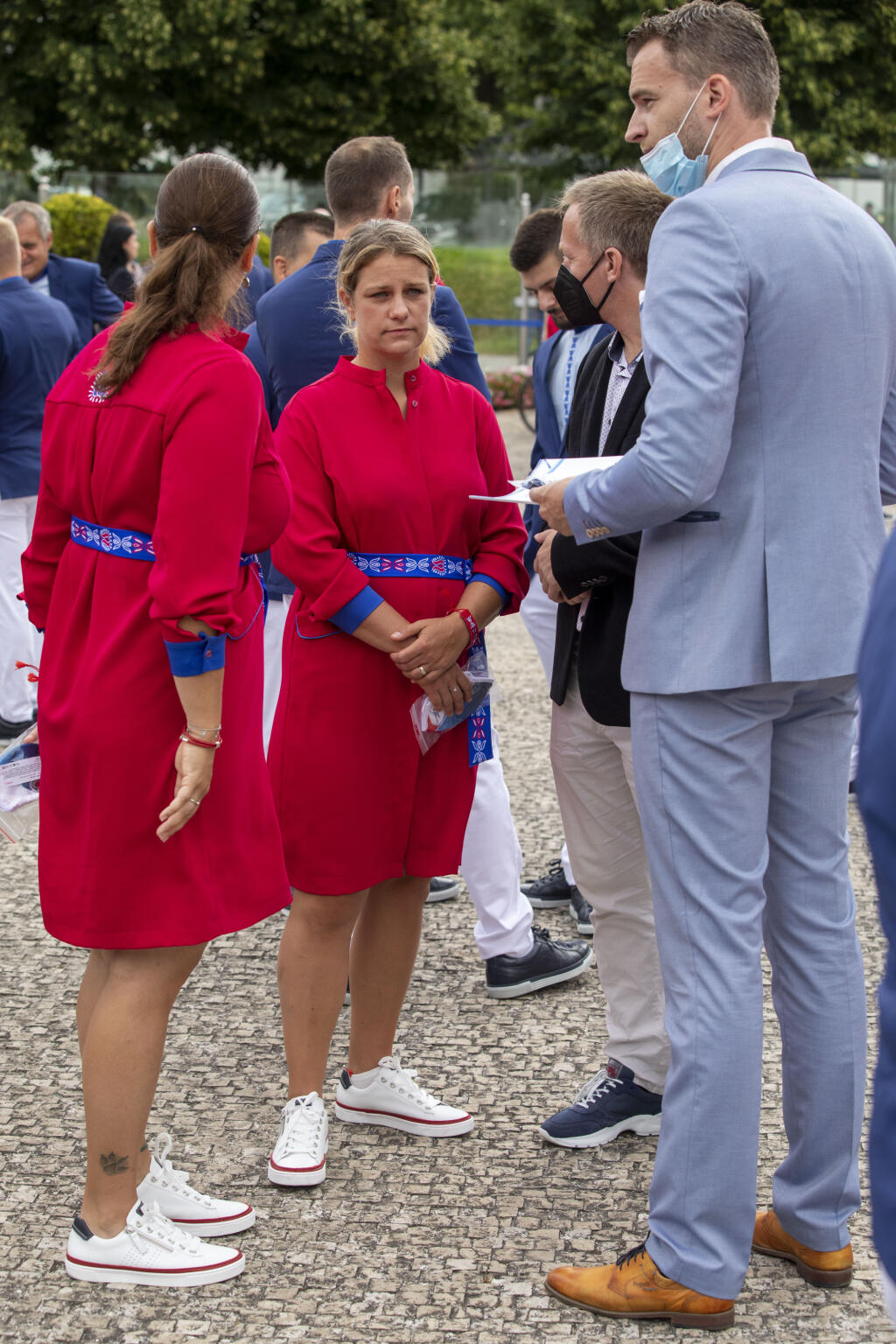 Zuzana Rehák-Štefečeková vyzerala v nových šatách od SOV veľmi dobre.