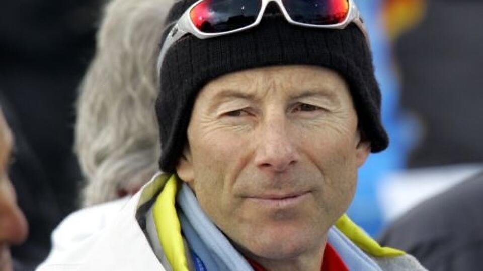 Swedish ski legend Ingemar Stenmark is seen in the stands of the Men's Slalom at the Turin 2006 Winter Olympic Games in Sestriere Colle, Italy, Saturday, Feb. 25, 2006. (AP Photo/Luca Bruno)