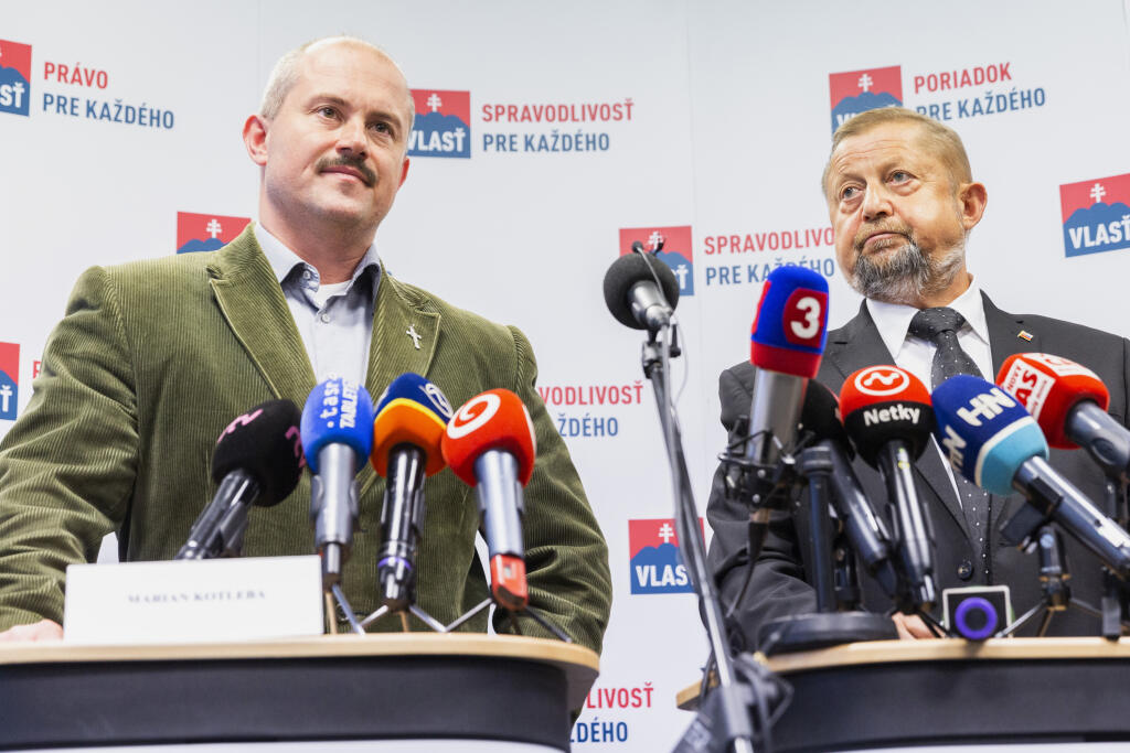 Marian Kotleba a Štefan Harabin: Sudca šéfa ľudákov očividne previezol.