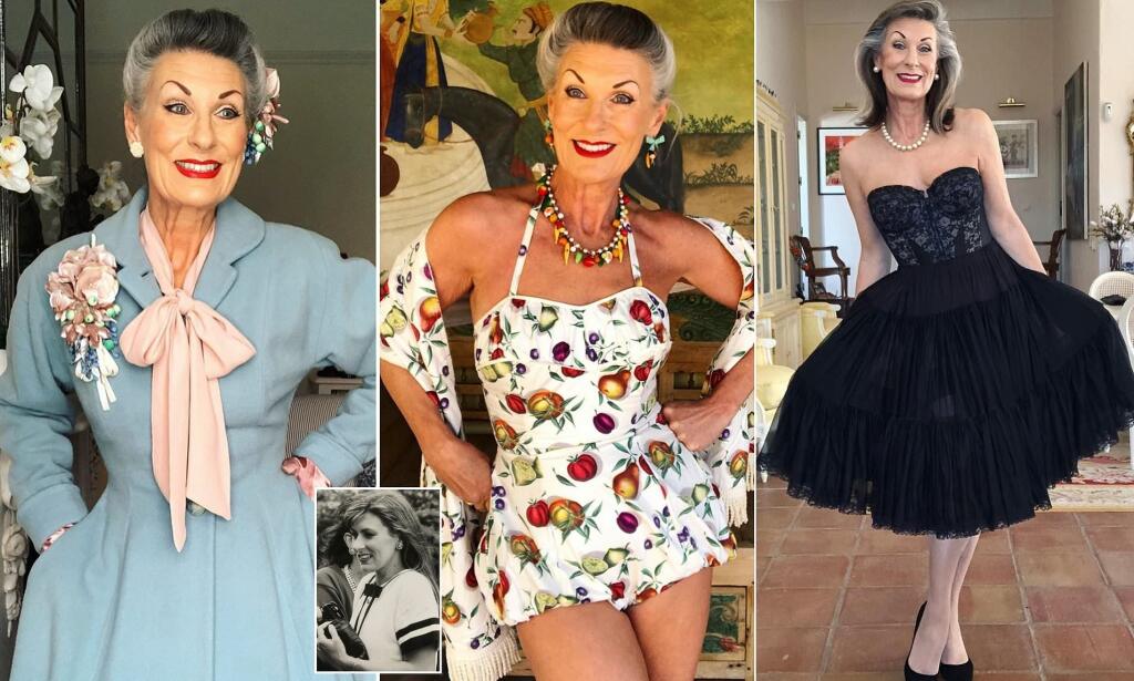Nikki Redcliffeová miluje retro štýl.