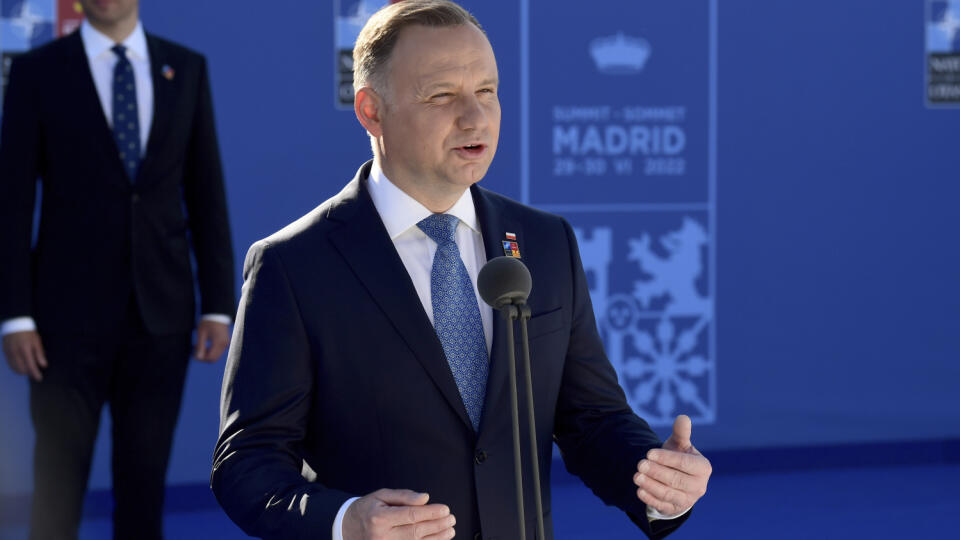 Poľský prezident Andrzej Duda.