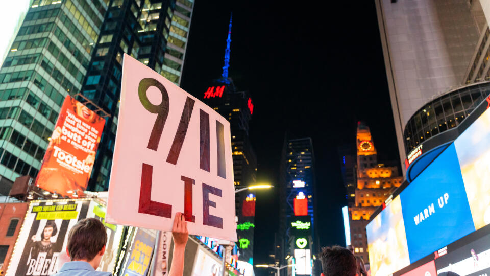 Demonštrácia v New Yorku 11, septembra 2019