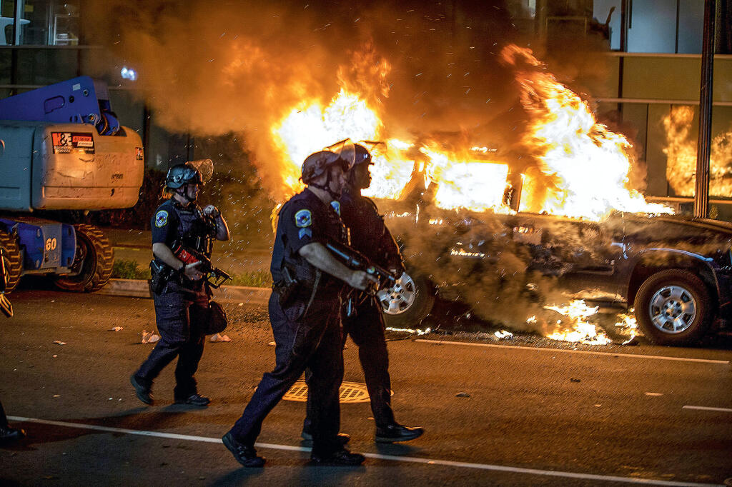 Protesters Demonstrate In D.C. Against Death Of George Floyd By Police Officer In Minneapolis
