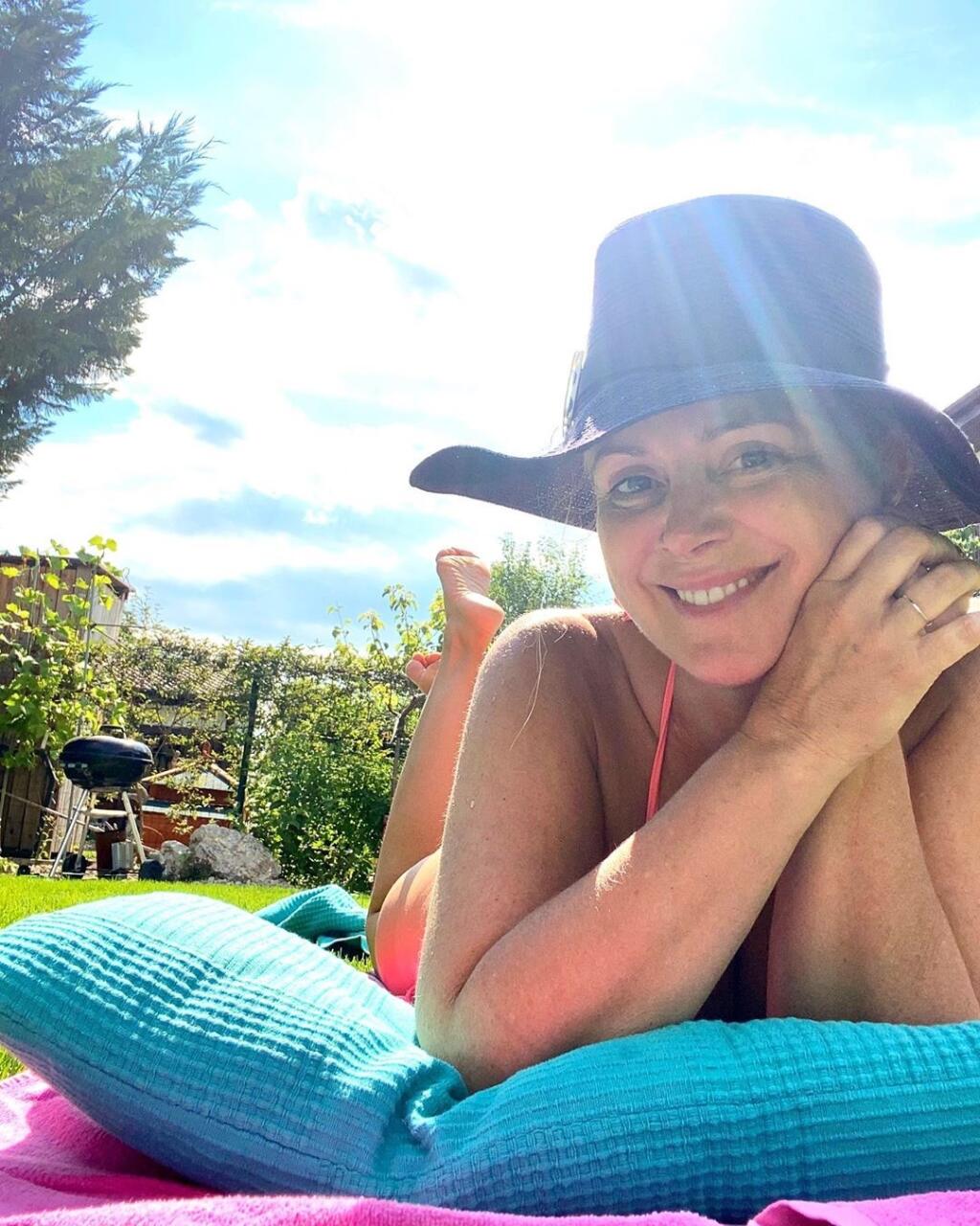 Zuzana Vačková oddychuje na Slovensku.