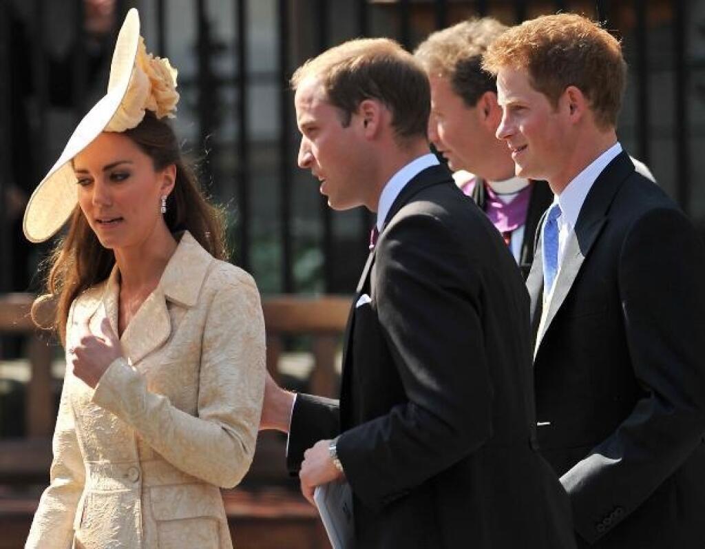 Kate, William a Harry