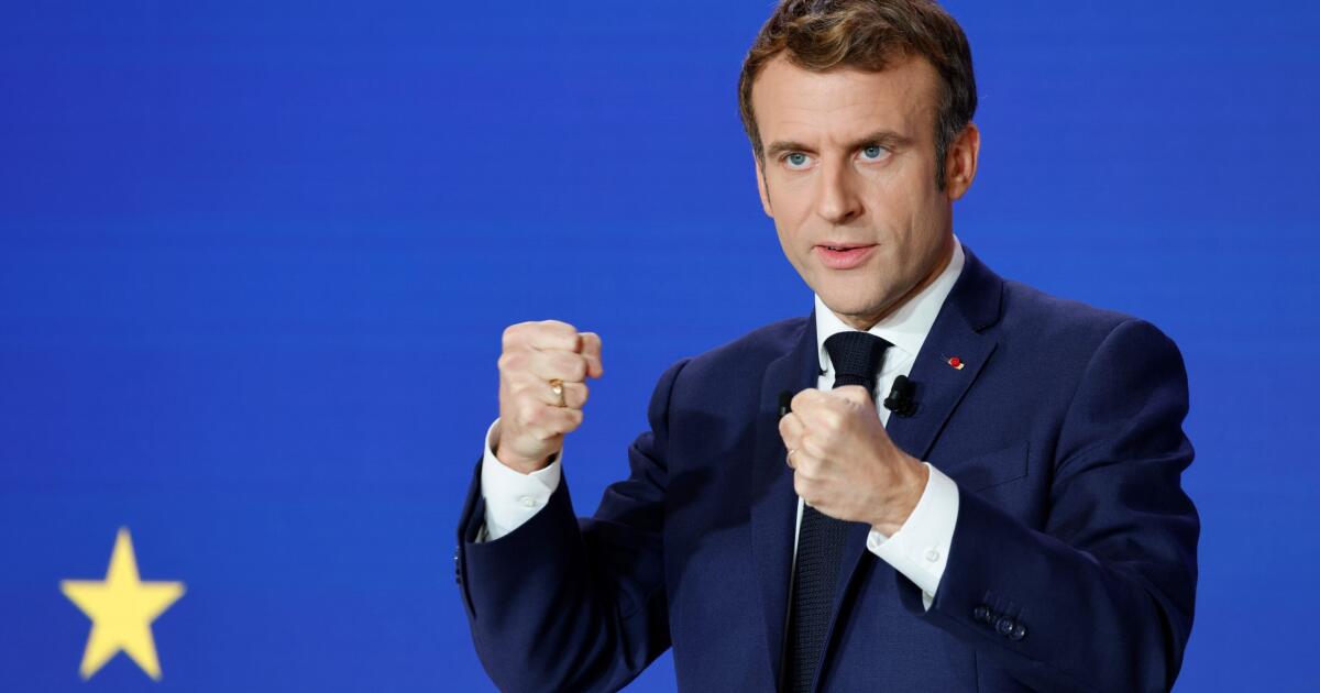 Le président français Macron lance un combat contre les non-vaccinés