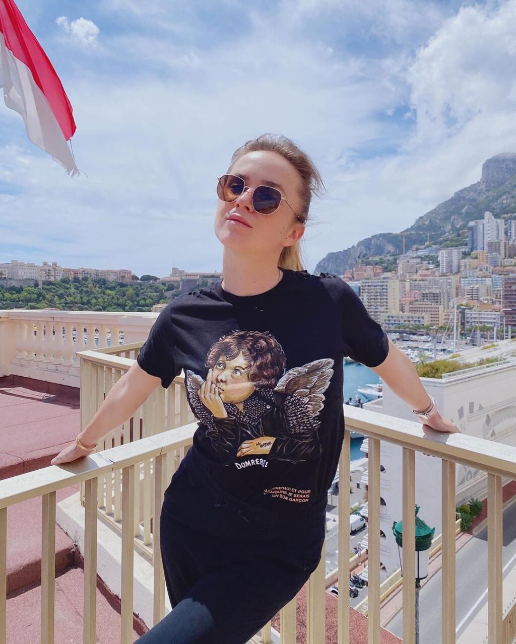 Ukrajinská tenistka Elina Svitolinová si užíva azúrové morské pobrežia v Monaku.