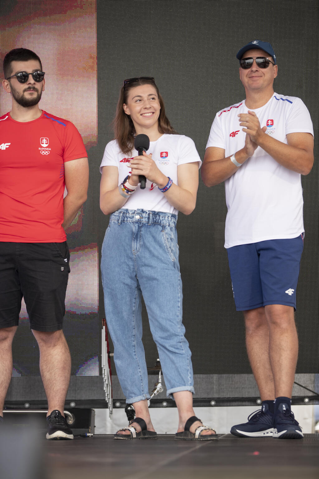Autogramiáda slovenských olympionikov po návrate z japonského Tokia v X-Bionic Šamorín.