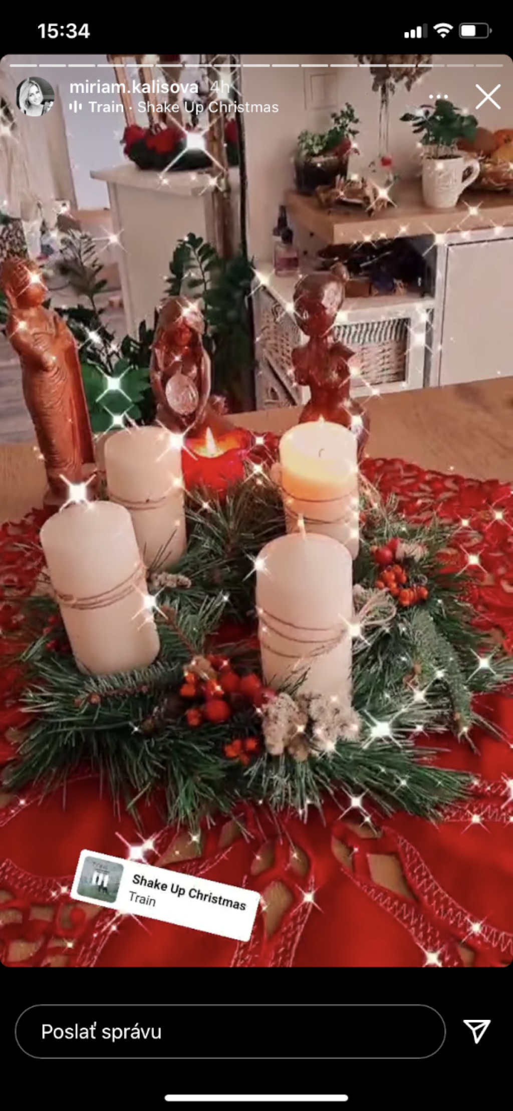 Adventný venček 2020 Mirky Kalisovej