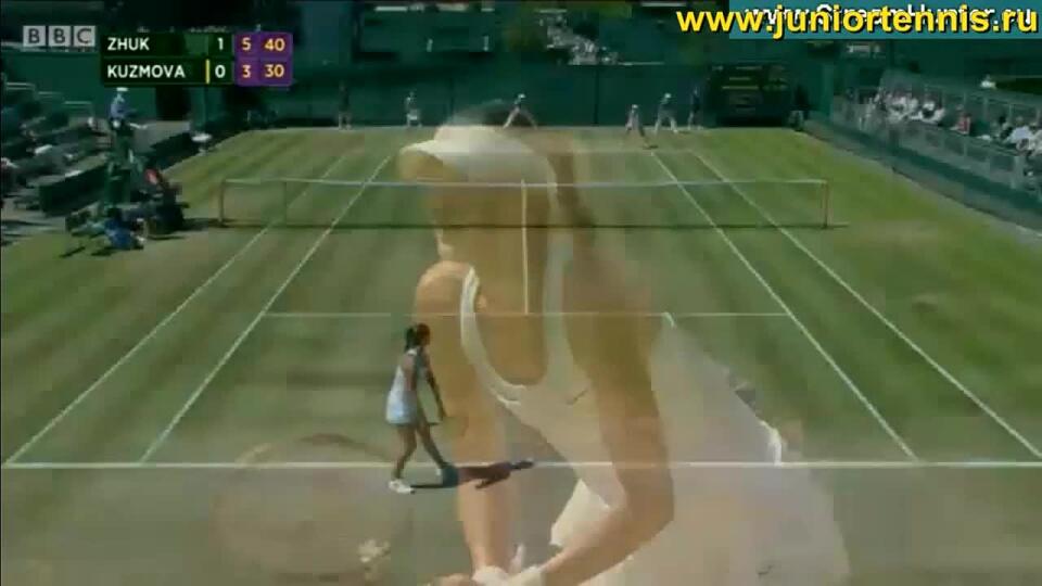 VIDEO Semifinále juniorského Wimbledonu 2015 Zhuk - Kužmová