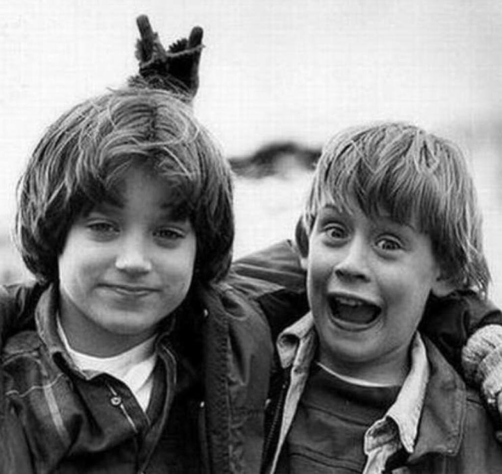 Malí výtržníci Elijah Wood a Macaulay Culkin v roku 1993.